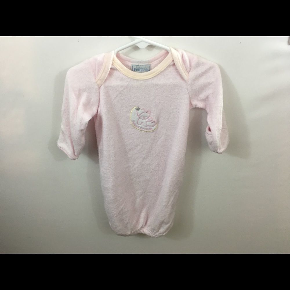 Basic Editions Infant Girl Onesie Sleep Sack 0-3 mo